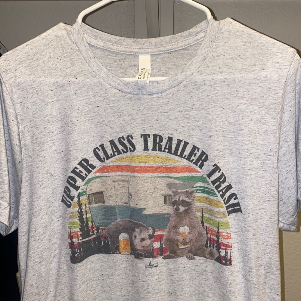 Hippie Runner Graphic Canvas Tee